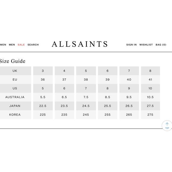 AllSaints Size 9 Women's Jaxal Canvas High Top Sneakers White New In Box NEW - Picture 7 of 11